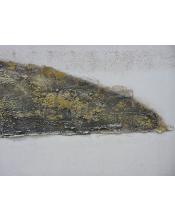 Cuadro abstracto ocre