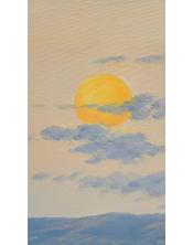 Cuadro pintado al oleo marina.