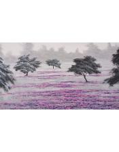 Cuadro arboles en morado