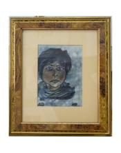 Pareja Exclusiva de Obras Originales de Joan Ramos Monllor – Años 70 (34 x 40 cm c/u)