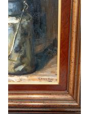 Oleo Bodegón de Vicente Giner