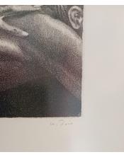 Grabado de Manuel Boix del collar de la Coloma