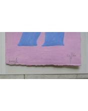 Grabado de juan Ripollés flautista