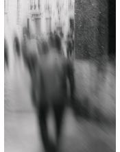 Fotografía Onírica Urbana Blanco y Negro | Arte Moderno 90x77cm