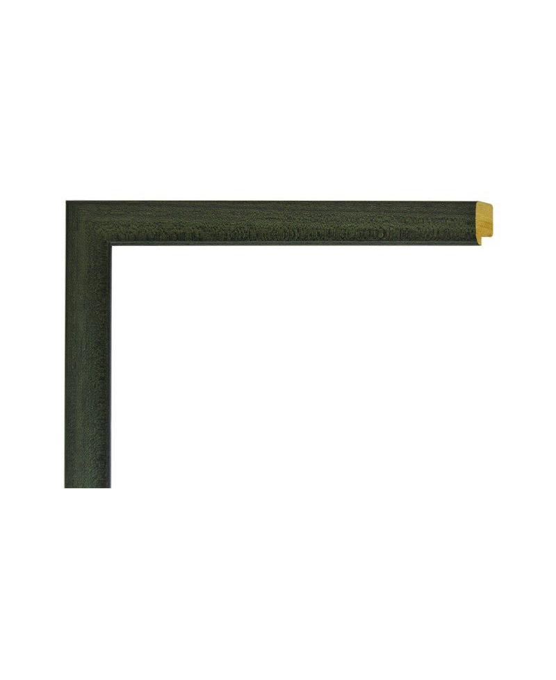 Moldura verde lisa para marcos a medida - Estilo minimalista.