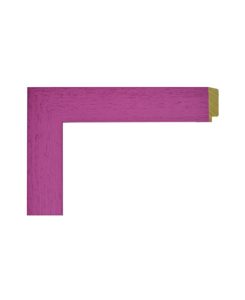 Marco a medida rosa oscura, 3 cm