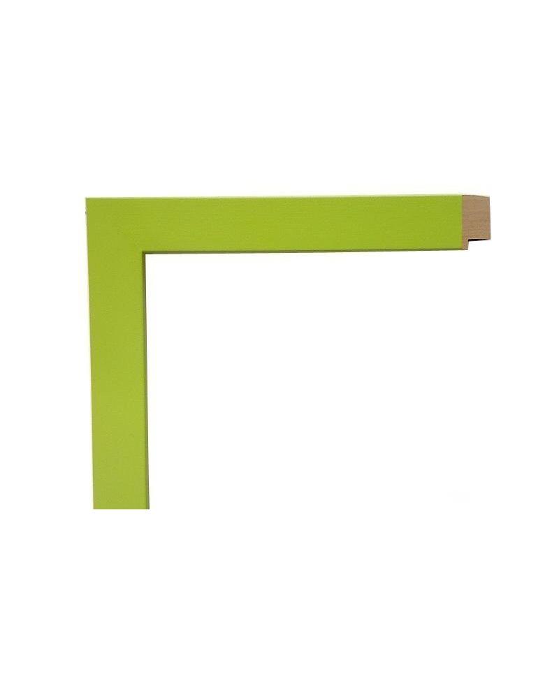 Marco a medida color verde pistacho