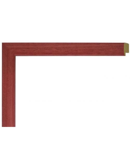 Marco a medida color cerezo, 2 cm