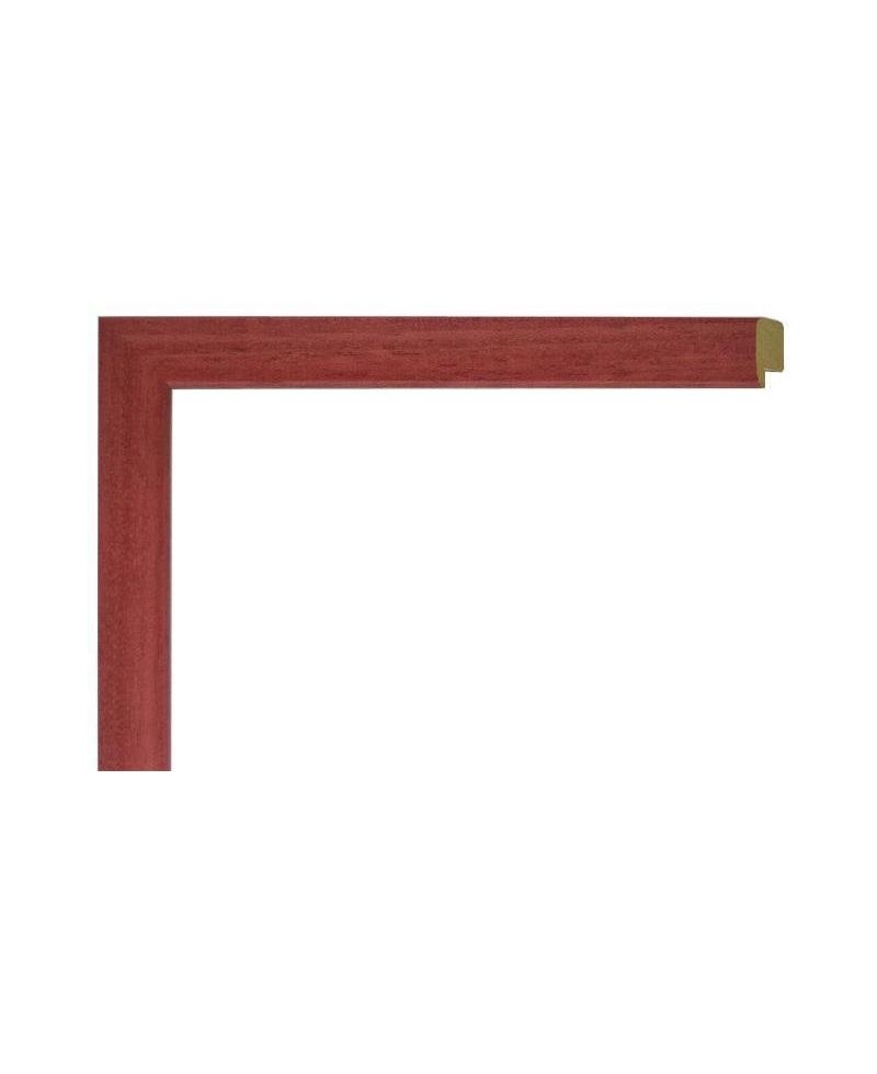 Marco a medida color cerezo, 2 cm