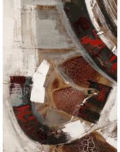 Cuadro Pintado a Mano | Pintura Textural Abstracta en Acrílico