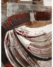 Cuadro Pintado a Mano | Pintura Textural Abstracta en Acrílico