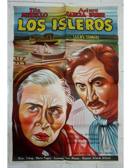 Cartel de Cine Original "Los Isleros" (1951) - Tita Merello