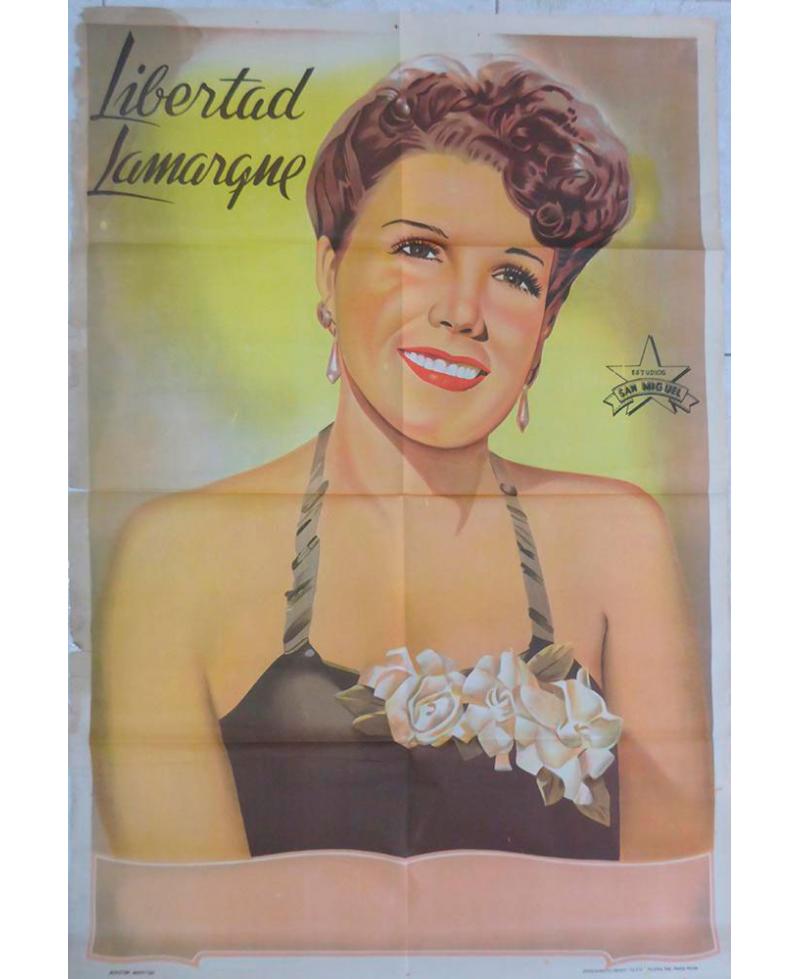 Cartel de cine original- Libertad Lamarque
