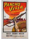 Cartel de cine original Pancho Villa El Temerario