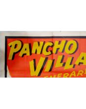 Cartel de cine original Pancho Villa