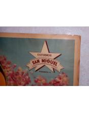 Cartel de cine. Milagro de Amor