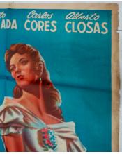 Cartel de cine antiguo -La gran Tentación-