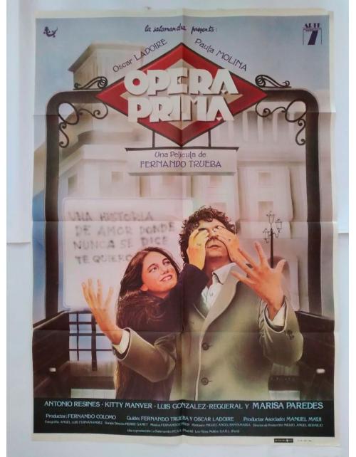 Cartel cine -Opera Prima