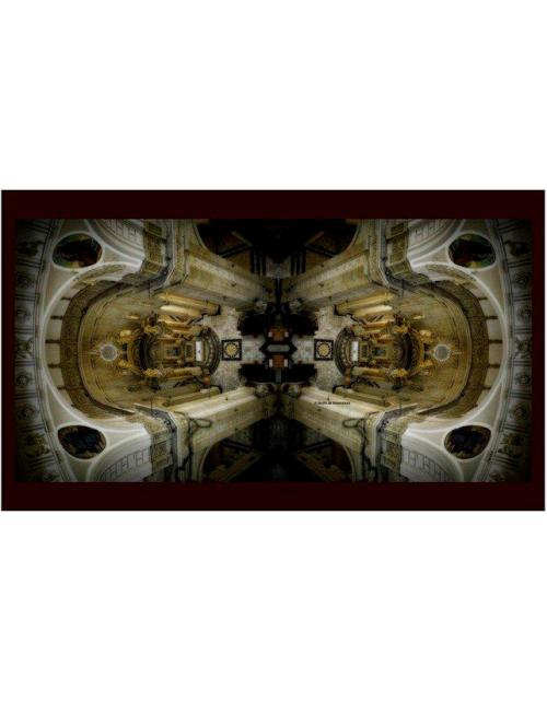 Fotografía artística de un altar