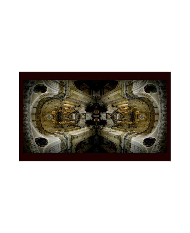 Fotografía artística de un altar