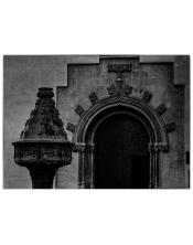 Fotografía artística del Convento de los Trinitarios en blanco y negro