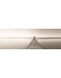 Lámina Panorámica Albufera de Valencia - Minimalista - 154x51 cm
