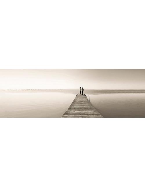 Lámina Panorámica Albufera de Valencia - Minimalista - 154x51 cm