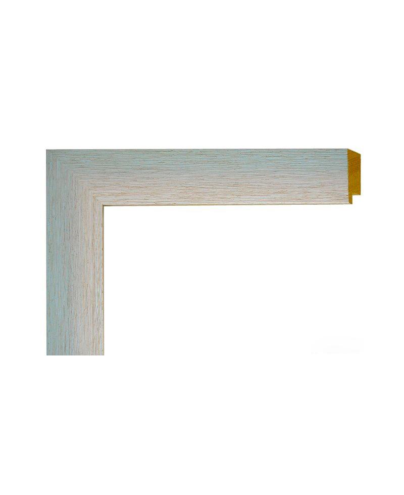 Marco a medida azul plano con color degradado