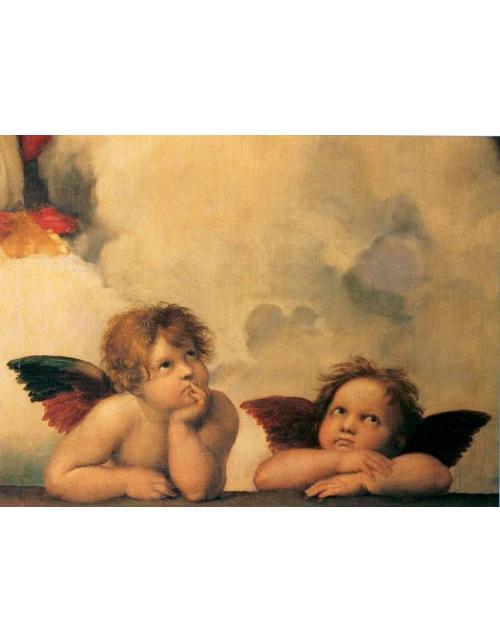 Lámina Artística - "Los Ángeles de Rafael" (Rafael Sanzio)