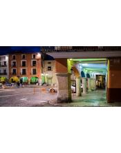 Lámina Panorámica Plaza del Mercado Xàtiva