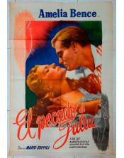 Cartel Cine Original El Pecado de Julia 1946