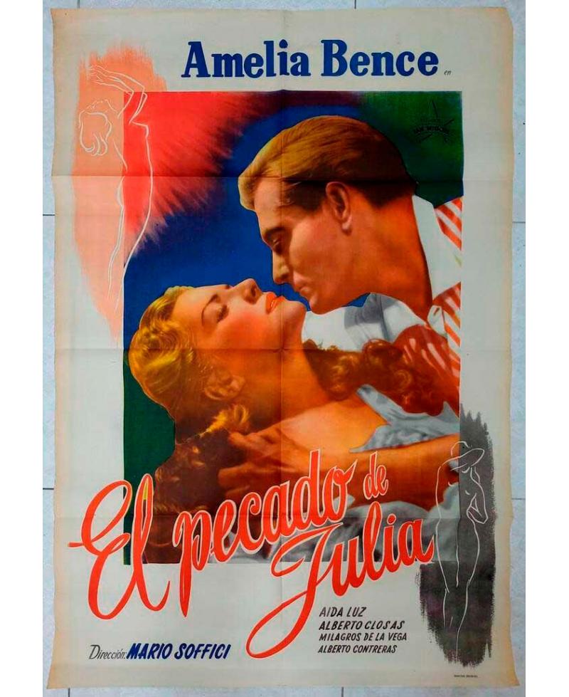 Cartel Cine Original El Pecado de Julia 1946