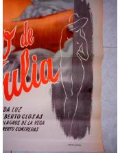 Cartel Cine Original El Pecado de Julia 1946