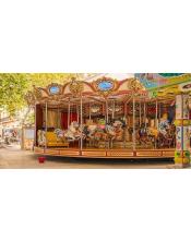 Foto Panorámica Carrusel Feria 100x50