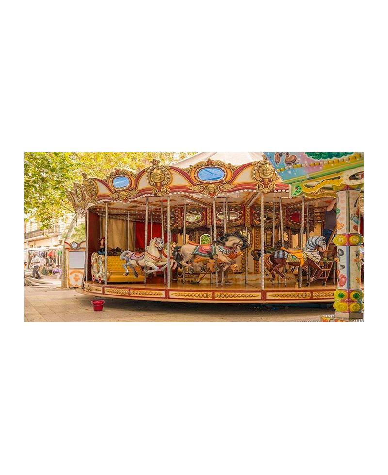 Foto Panorámica Carrusel Feria 100x50