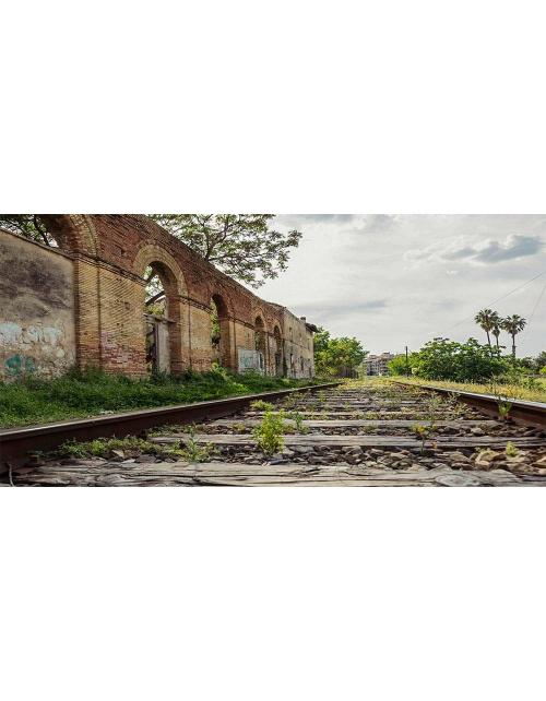 Foto Panorámica Estación Tren Abandonada
