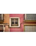 Fotografía Artística Ventanal Antiguo - Fachada Tradicional (50x100 cm)