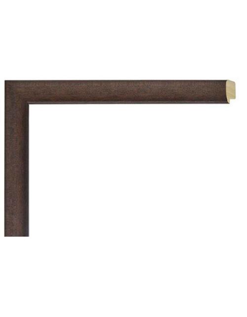 Marco a Medida de Madera Nogal - Moldura Lisa 2,3 cm