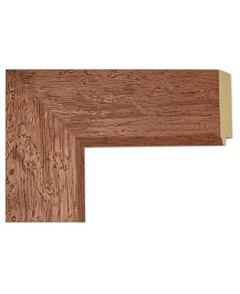 Marco a medida color nogal