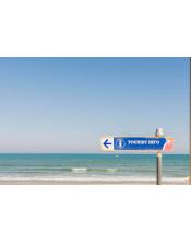 Foto Cartel Información Turística Playa