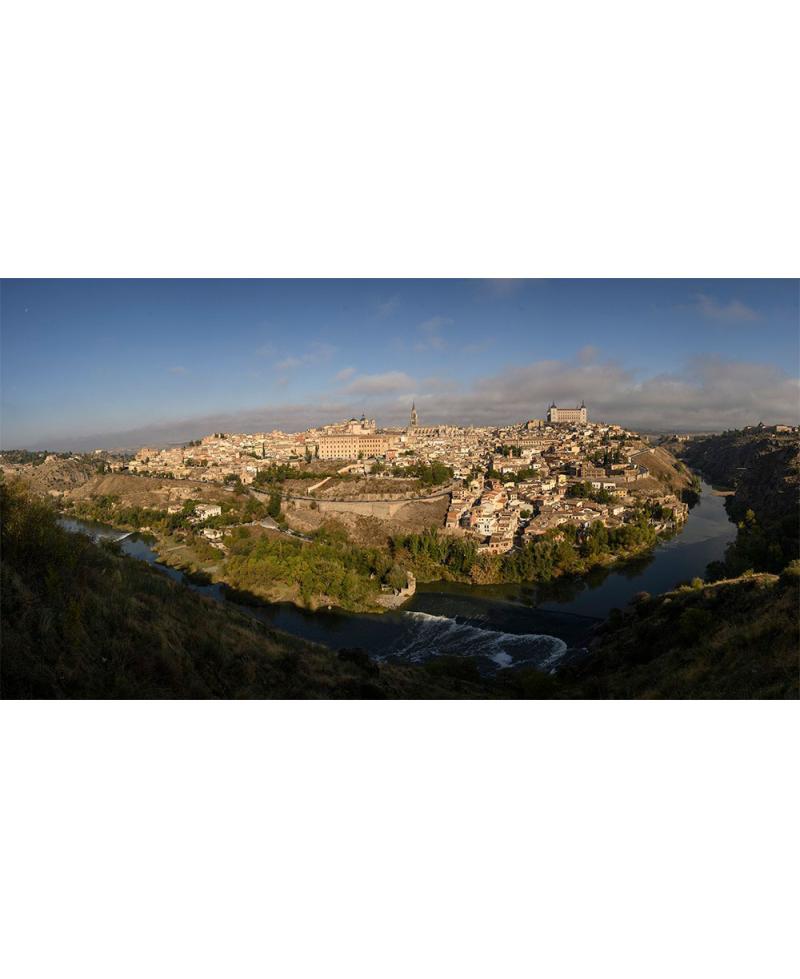 Fotografía panorámica de Toledo