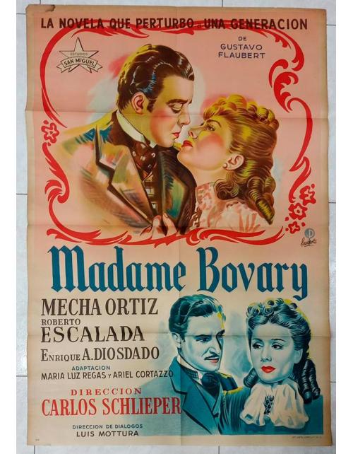 Cartel de cine Madame Bovary