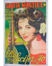 Cartel de cine -Ella Lucifer y yo-