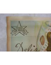 Cartel de cine original- La dama Duende-