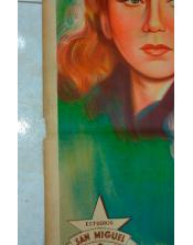 Cartel de cine original- Las tres ratas-