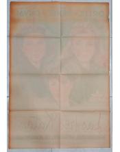 Cartel de cine original- Las tres ratas-