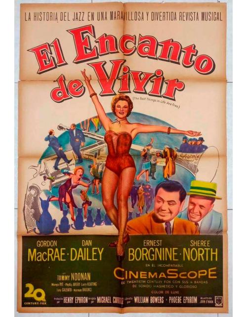 Cartel de cine El Encanto de Vivir