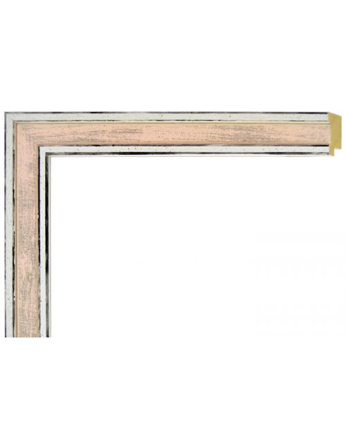 Marco a medida color rosa pastel