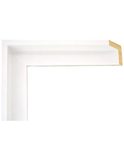 Moldura L blanca