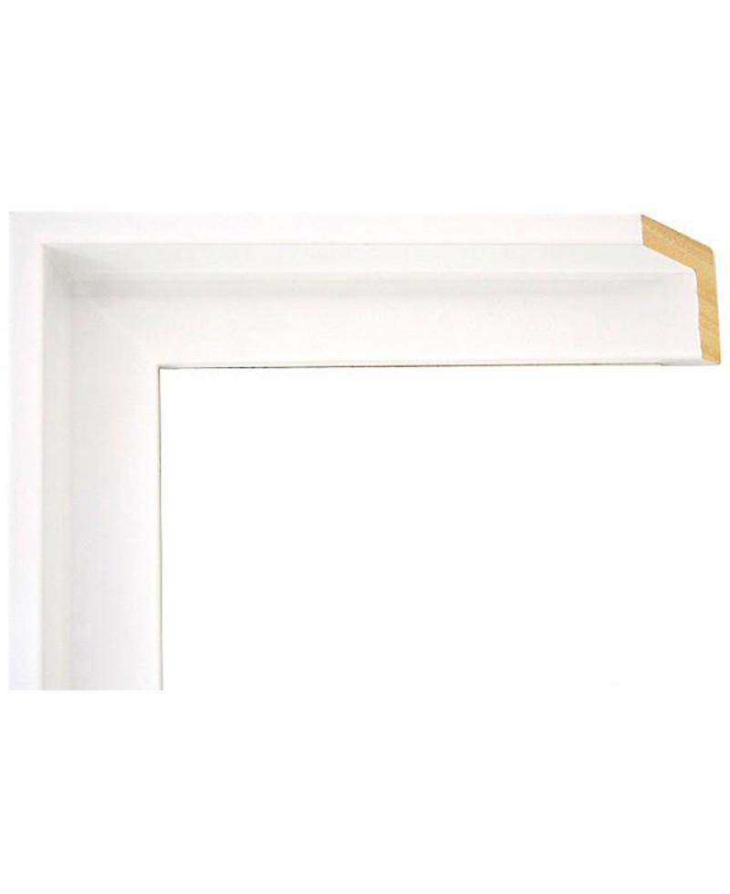 Moldura L blanca